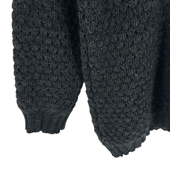 Patrick Malin Sweater Mens M Pure Wool Donegal Ireland Thick Chunky Fisherman - Picture 8 of 16